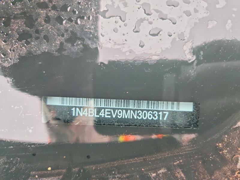Aukcja sprzedaży 2021 Nissan Altima, vin: 1N4BL4EV9MN306317, numer aukcji: 59725246