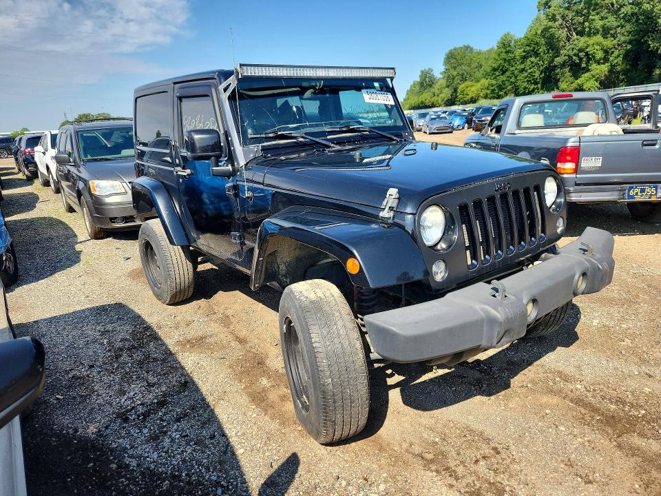 2014 Jeep Wrangler მანქანა იყიდება აუქციონზე, vin: 1C4AJWBG4EL320300, აუქციონის ნომერი: 58081056