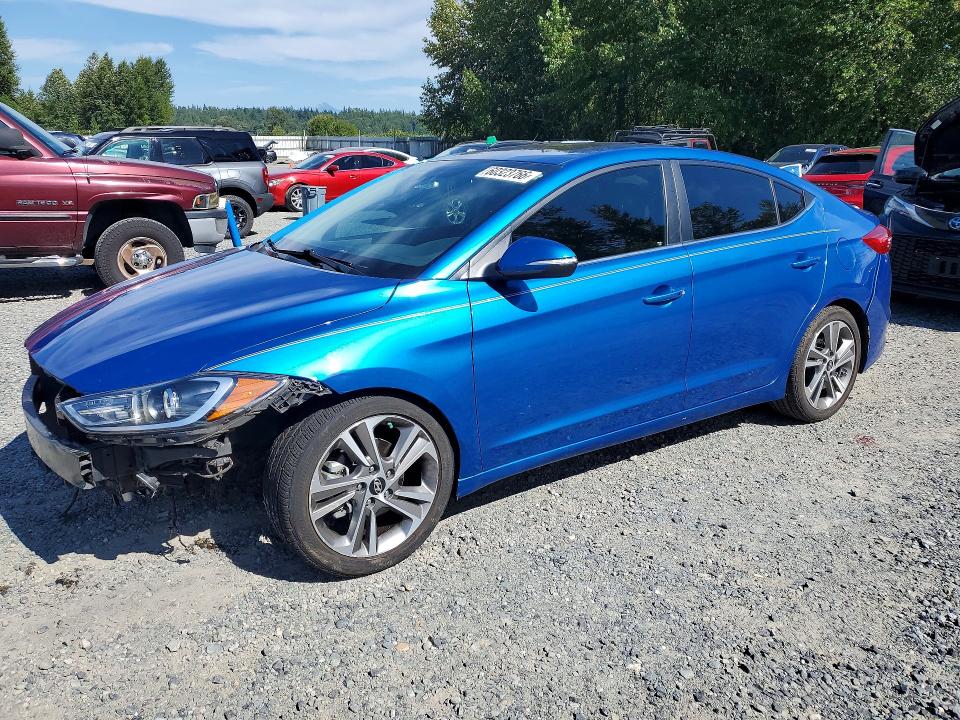 2018 Hyundai Elantra მანქანა იყიდება აუქციონზე, vin: 5NPD84LF1JH288178, აუქციონის ნომერი: 60323766