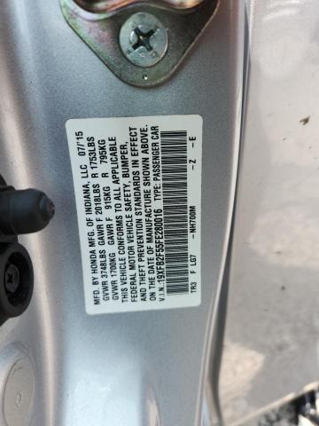 Aukcja sprzedaży 2015 Honda Civic, vin: 19XFB2F55FE280016, numer aukcji: 60435196
