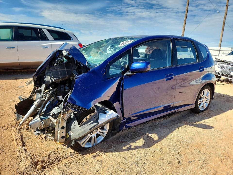 61202966 :رقم المزاد ، JHMGE8H46AC013694 vin ، 2010 Honda Fit مزاد بيع