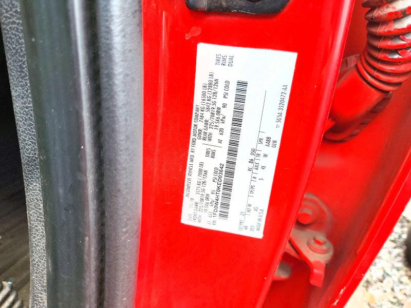 59957446 :رقم المزاد ، 1FD0W4HT0KED03642 vin ، 2019 Ford F450 مزاد بيع