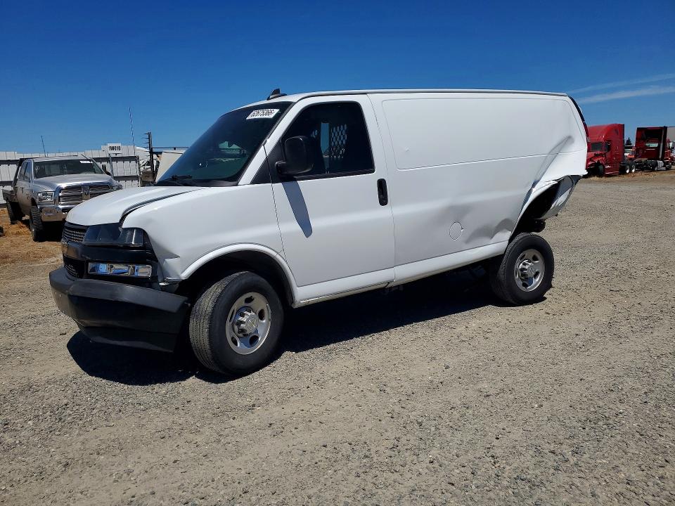 62675366 :رقم المزاد ، 1GCWGAFP9P1220628 vin ، 2023 Chevrolet Express G2500 مزاد بيع