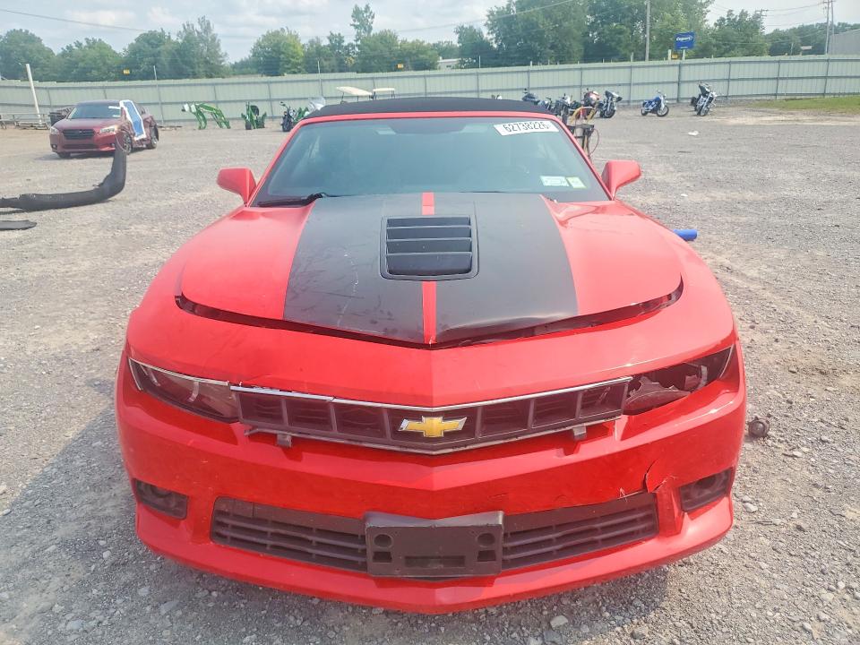 Продажа на аукционе авто 2015 Chevrolet Camaro, vin: 2G1FK3DJ4F9215655, номер лота: 62738226