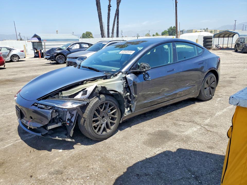 Aukcja sprzedaży 2025 Tesla Model 3, vin: 5YJ3E1EAXSF030410, numer aukcji: 63048916