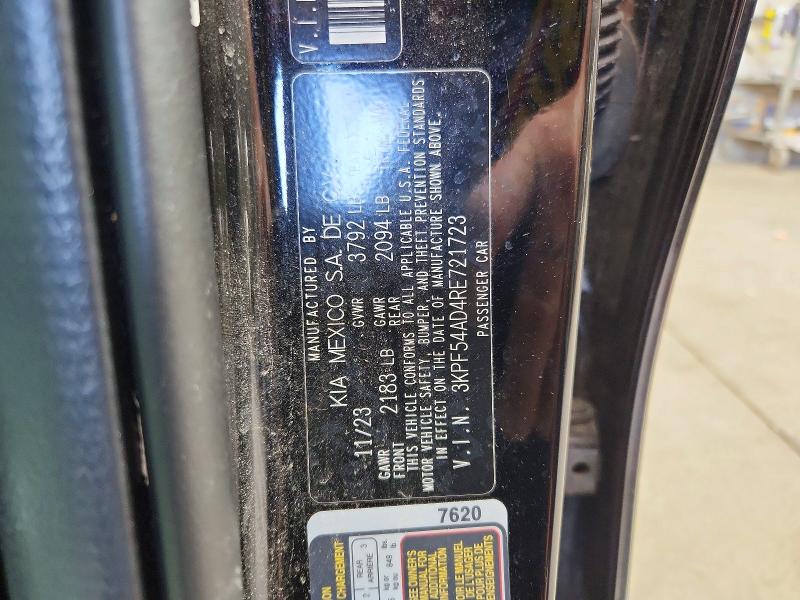 Продажа на аукционе авто 2024 Kia Forte, vin: 3KPF54AD4RE721723, номер лота: 59596176