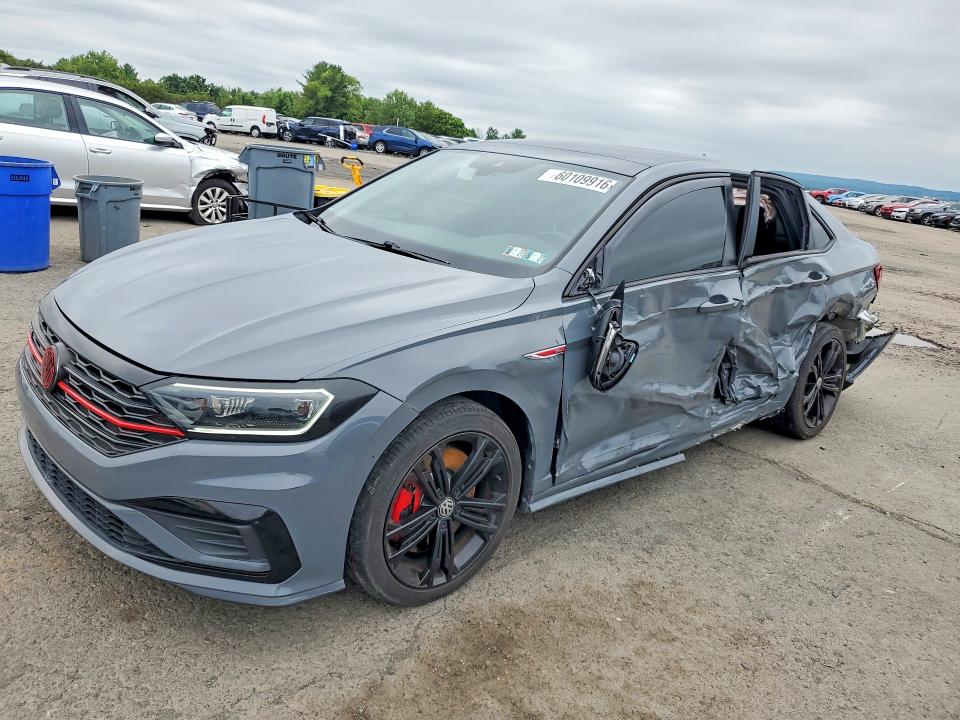 2021 Volkswagen Jetta მანქანა იყიდება აუქციონზე, vin: 3VW6T7BU2MM091508, აუქციონის ნომერი: 60109916