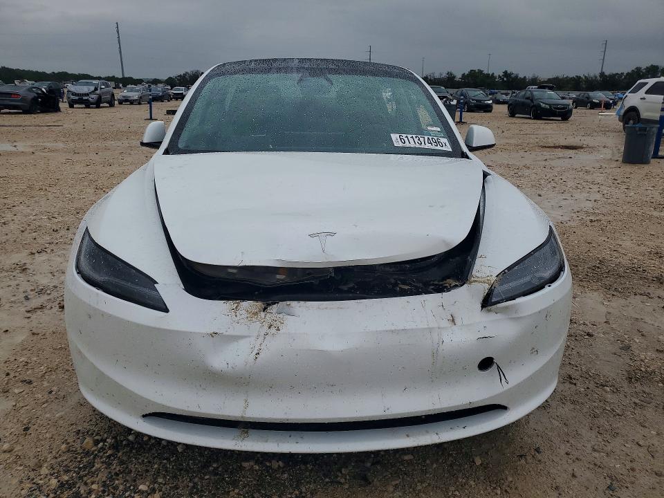 Aukcja sprzedaży 2025 Tesla Model 3, vin: 5YJ3E1EA0SF972157, numer aukcji: 61137496