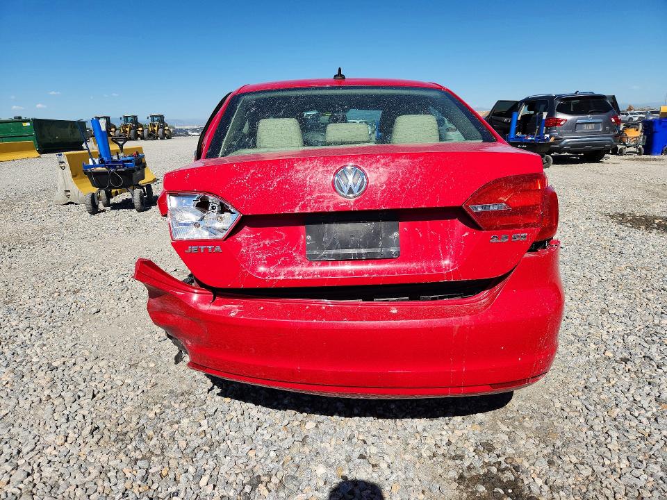 2011 Volkswagen Jetta მანქანა იყიდება აუქციონზე, vin: 3VWBZ7AJ2BM372659, აუქციონის ნომერი: 59401726