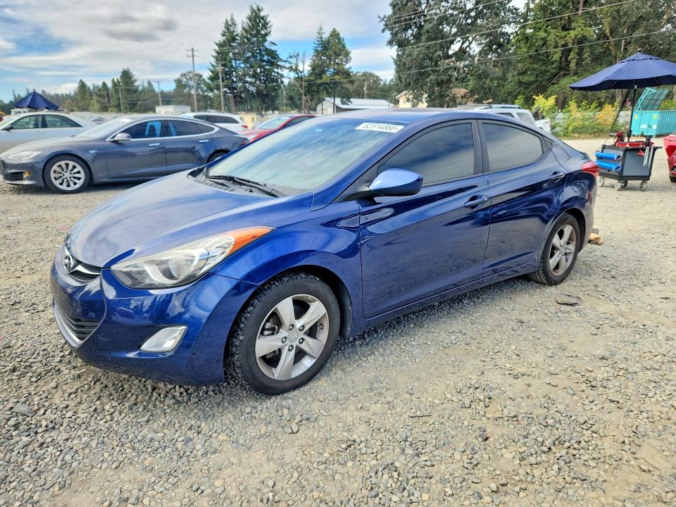 Auction sale of the 2013 Hyundai Elantra, vin: KMHDH4AE3DU537340, lot number: 62514866