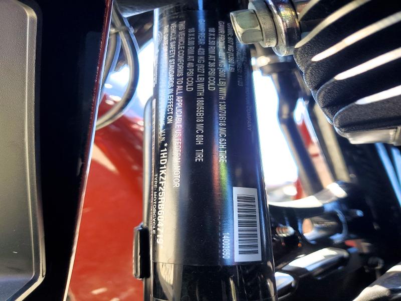 Aukcja sprzedaży 2024 Harley-davidson Fltrk, vin: 1HD1KZF25RB604719, numer aukcji: 62265066