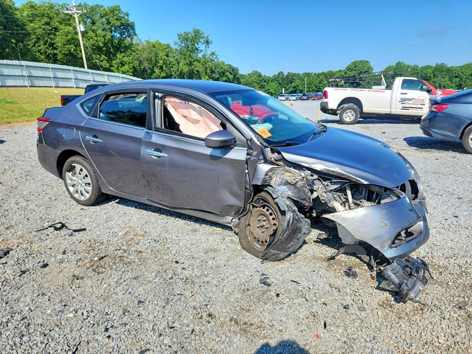2015 Nissan Sentra მანქანა იყიდება აუქციონზე, vin: 3N1AB7AP2FY260873, აუქციონის ნომერი: 60385666