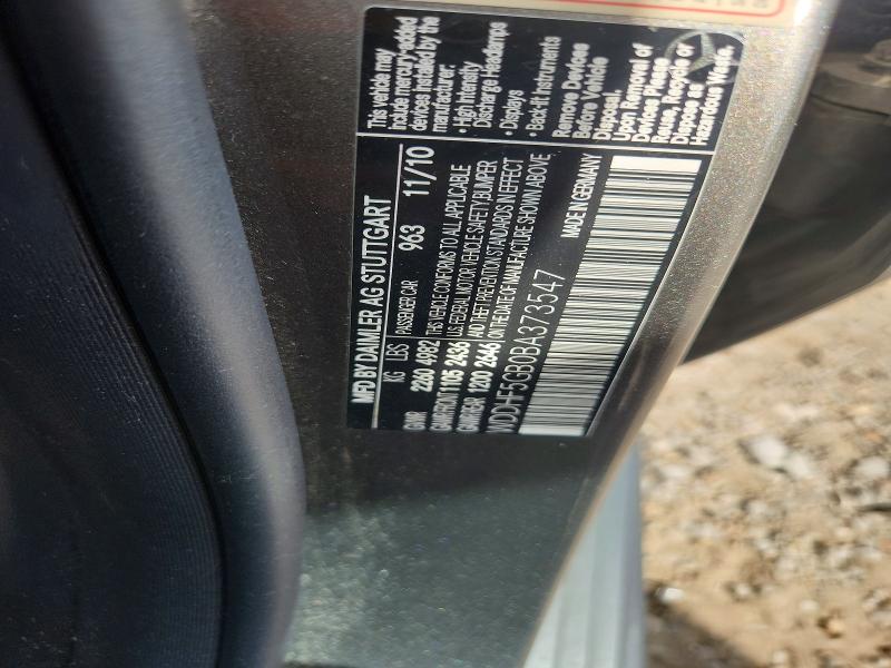 Продаж на аукціоні авто 2011 Mercedes-benz E, vin: WDDHF5GB0BA373547, номер лоту: 61680986
