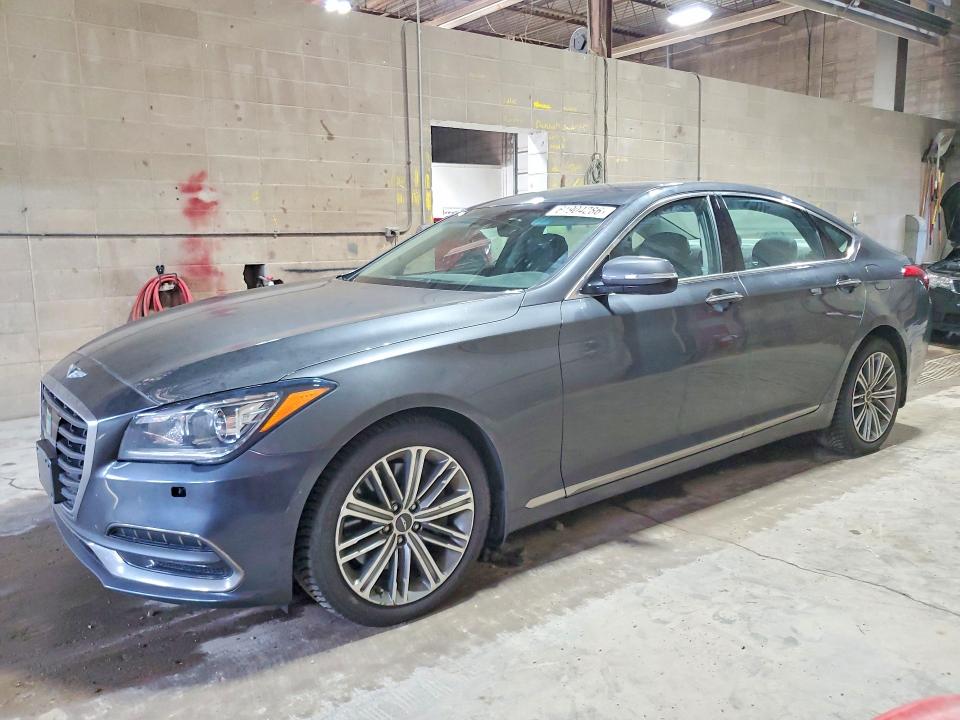 2019 Genesis G80 მანქანა იყიდება აუქციონზე, vin: KMHGN4JE2KU299628, აუქციონის ნომერი: 61904286