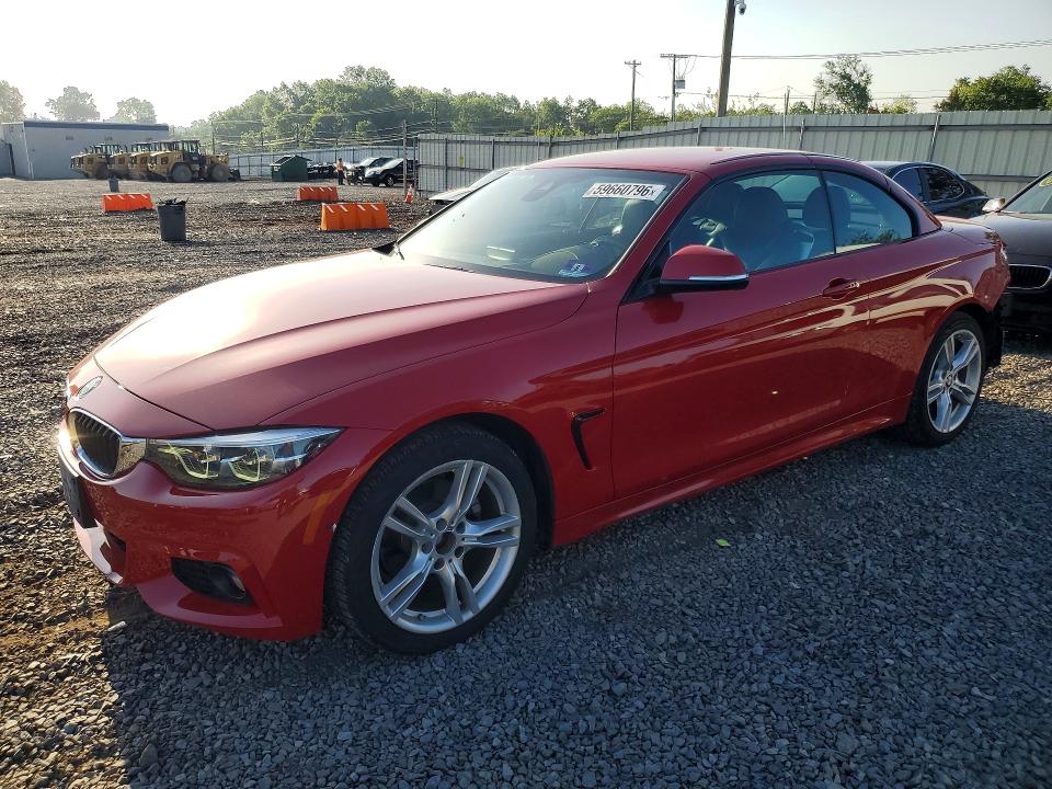 2018 Bmw 430xi მანქანა იყიდება აუქციონზე, vin: WBA4Z3C52JEC55981, აუქციონის ნომერი: 59660796