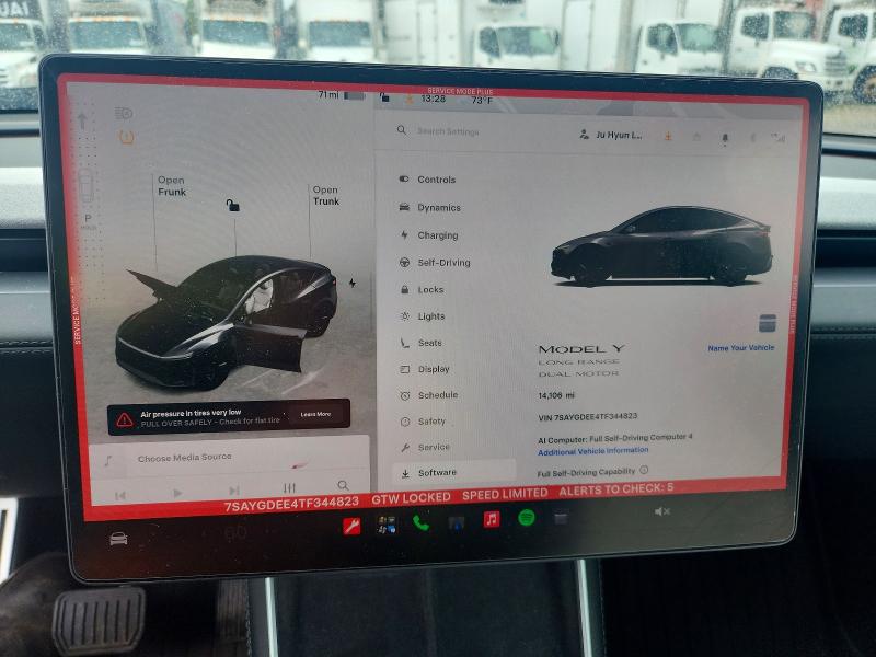 Aukcja sprzedaży 2026 Tesla Model Y, vin: 7SAYGDEE4TF344823, numer aukcji: 62241376
