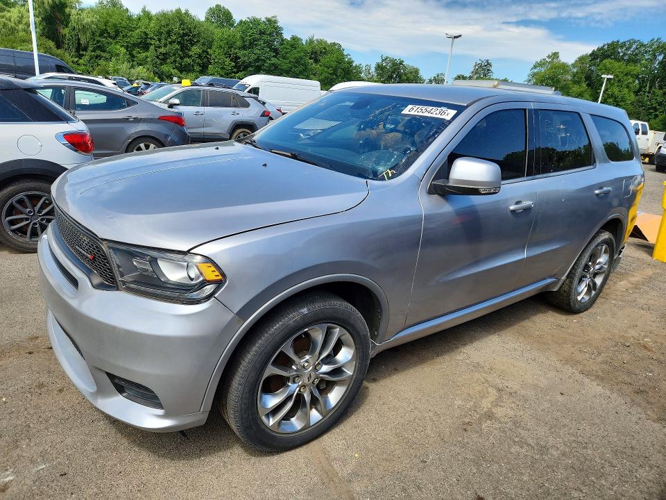 61554236 :رقم المزاد ، 1C4RDJDG2KC664052 vin ، 2019 Dodge Durango مزاد بيع