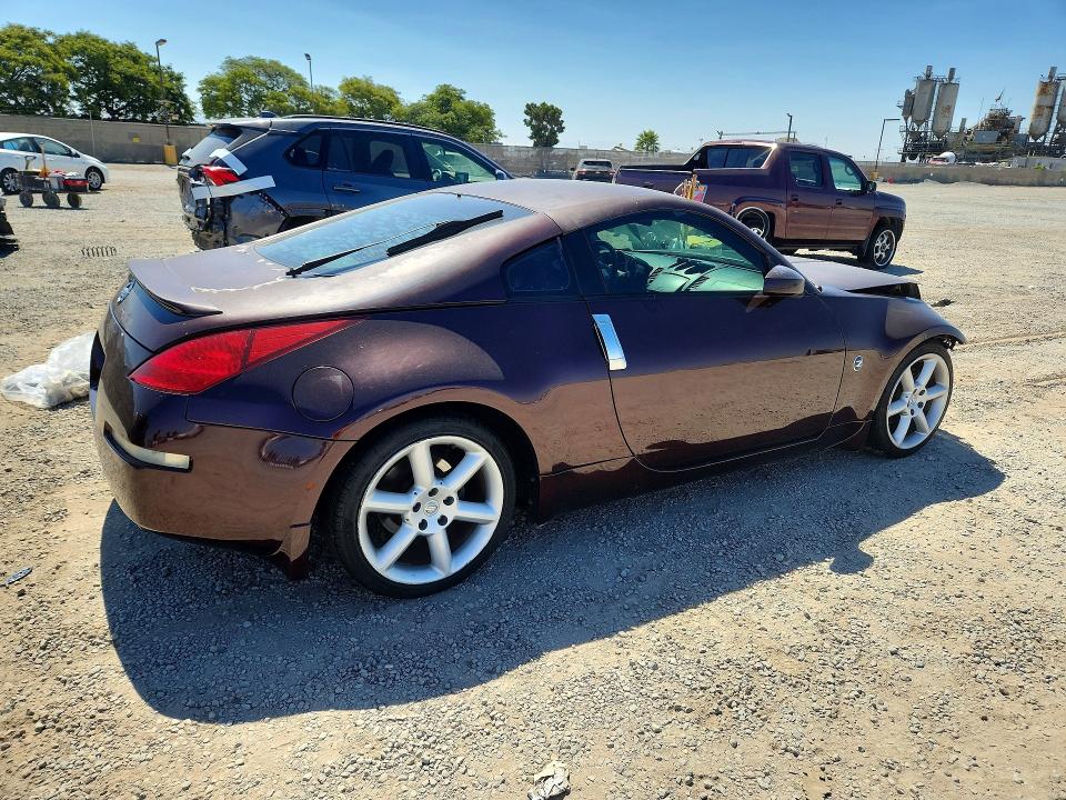 Aukcja sprzedaży 2003 Nissan 350z, vin: JN1AZ34D23T112250, numer aukcji: 60008476