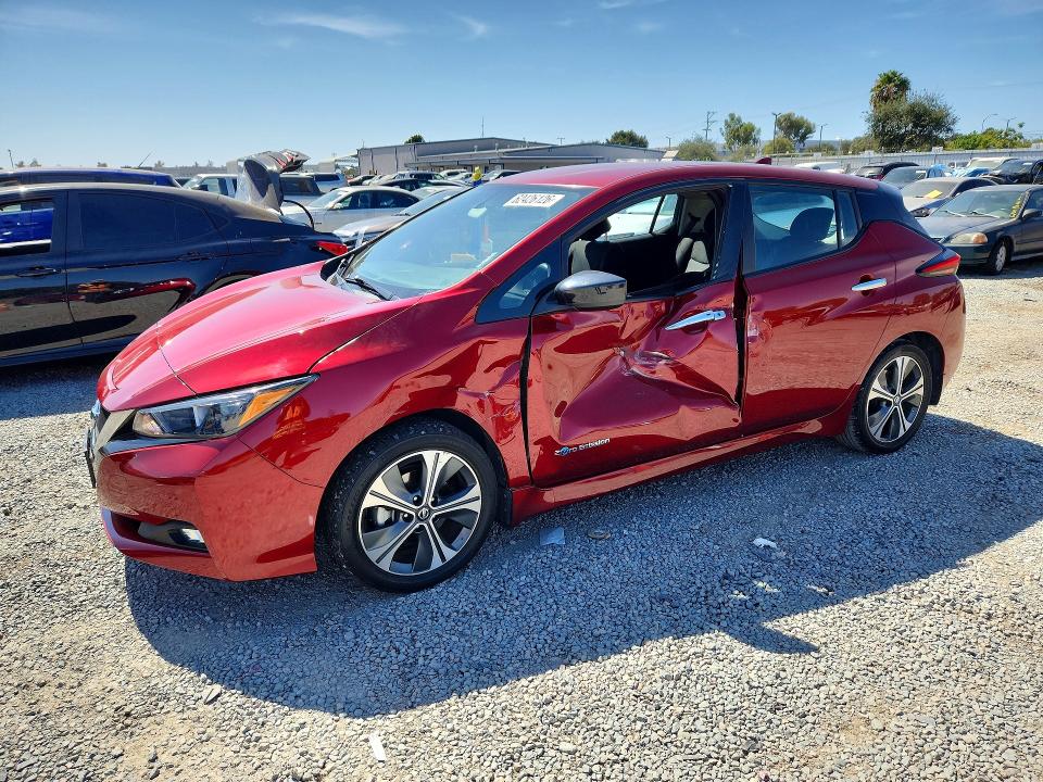 2018 Nissan Leaf მანქანა იყიდება აუქციონზე, vin: 1N4AZ1CP9JC313188, აუქციონის ნომერი: 62426126