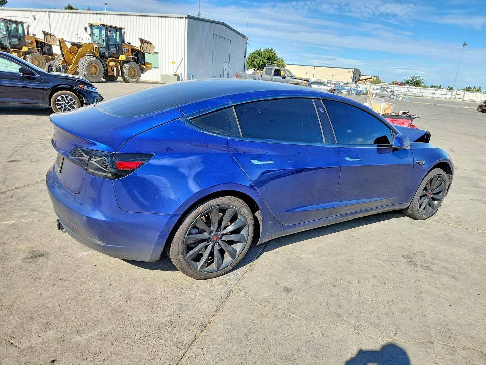 2018 Tesla Model 3 მანქანა იყიდება აუქციონზე, vin: 5YJ3E1EA0JF160341, აუქციონის ნომერი: 62086346