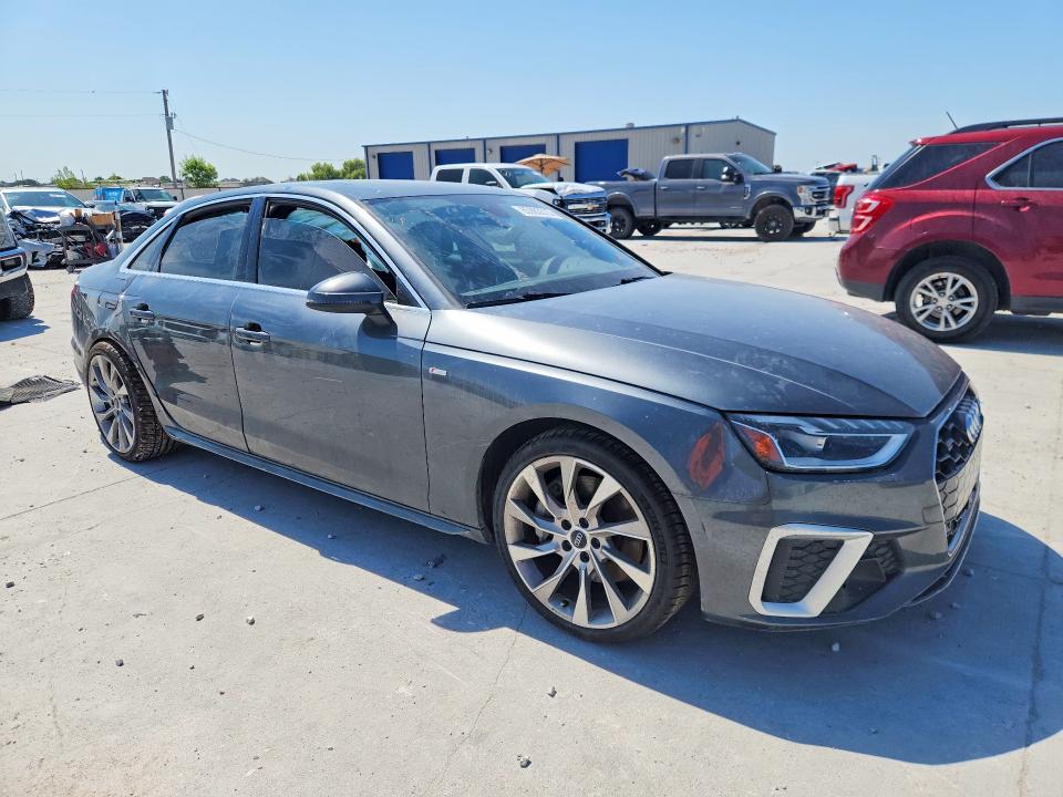 2020 Audi A4 მანქანა იყიდება აუქციონზე, vin: WAUENAF47LN010374, აუქციონის ნომერი: 85983515