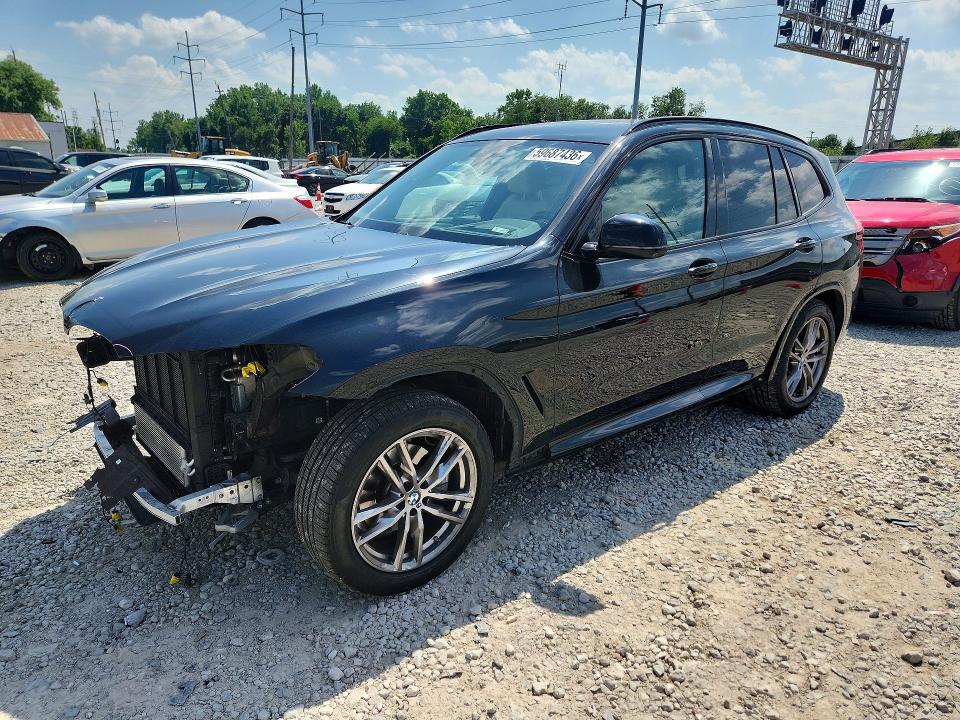 2021 Bmw X3 მანქანა იყიდება აუქციონზე, vin: 5UXTY5C08M9F54503, აუქციონის ნომერი: 59687436