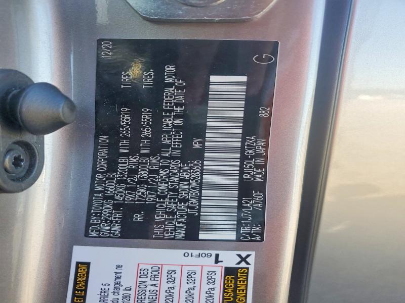 Aukcja sprzedaży 2021 Lexus Gx, vin: JTJGM7BX7M5283606, numer aukcji: 59734306
