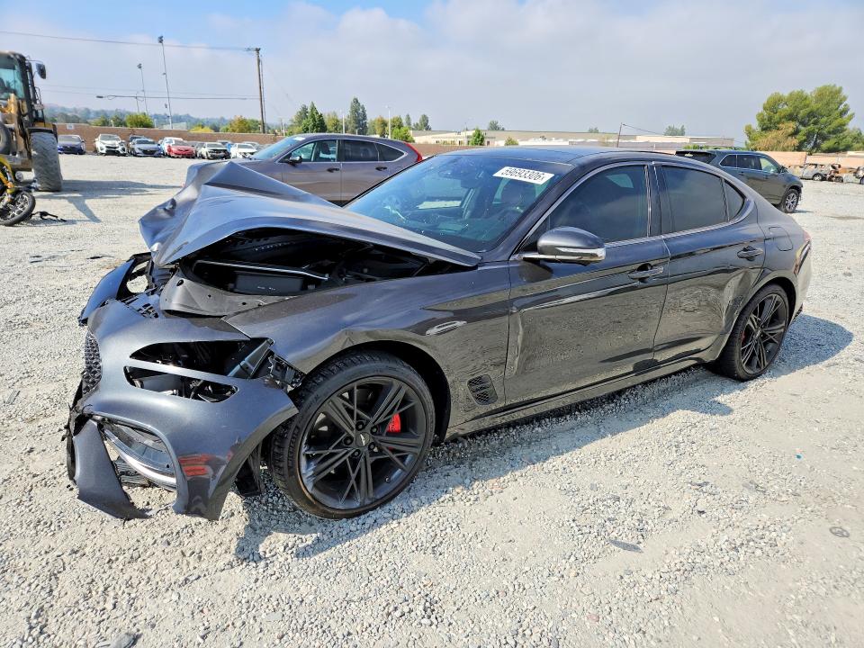 2025 Genesis G70 მანქანა იყიდება აუქციონზე, vin: KMTG54SE1SU144850, აუქციონის ნომერი: 59693306