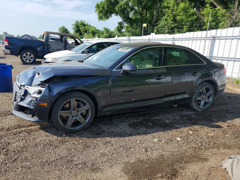2017 Audi A4 მანქანა იყიდება აუქციონზე, vin: WAUBNAF46HN017696, აუქციონის ნომერი: 59654806