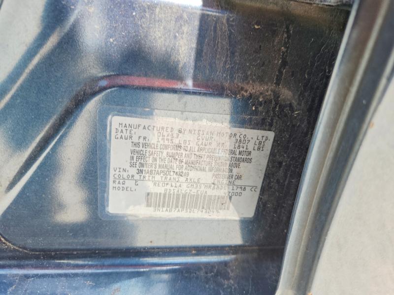 Продаж на аукціоні авто 2013 Nissan Sentra, vin: 3N1AB7AP5DL743249, номер лоту: 61790756