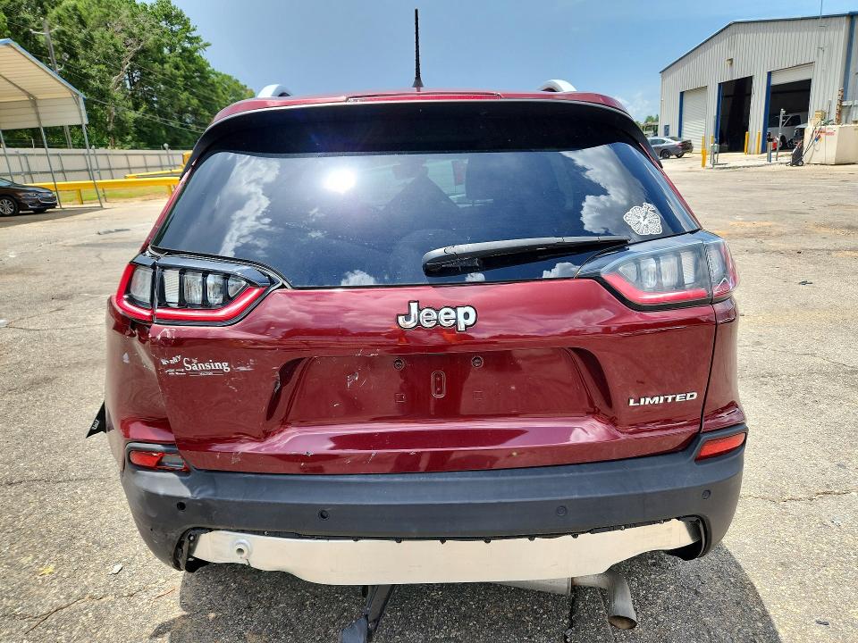 60656006 :رقم المزاد ، 1C4PJLDX4MD164614 vin ، 2021 Jeep Cherokee مزاد بيع
