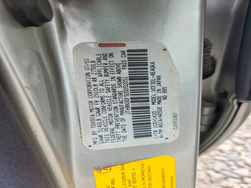 Продажа на аукционе авто 2002 Lexus Ls, vin: JTHBN30F920052051, номер лота: 60023466