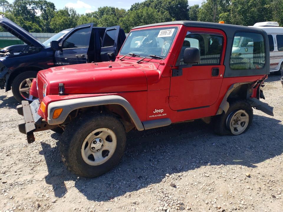59996736 :رقم المزاد ، 1J4F449S93P357516 vin ، 2003 Jeep Wrangler / Tj مزاد بيع