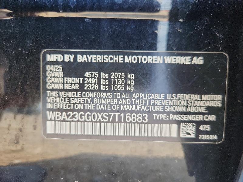Продажа на аукционе авто 2025 Bmw 228xi, vin: WBA23GG0XS7T16883, номер лота: 60684326