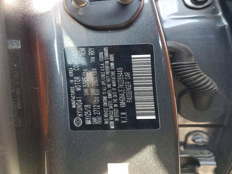 Продаж на аукціоні авто 2019 Genesis G80, vin: KMHGN4JE7KU289449, номер лоту: 59968296