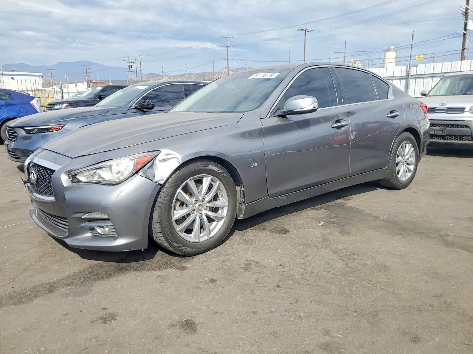 Продаж на аукціоні авто 2014 Infiniti Q50, vin: JN1BV7AP5EM685579, номер лоту: 61706746