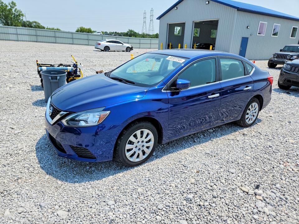 Продажа на аукционе авто 2019 Nissan Sentra, vin: 3N1AB7AP5KY444635, номер лота: 60307246