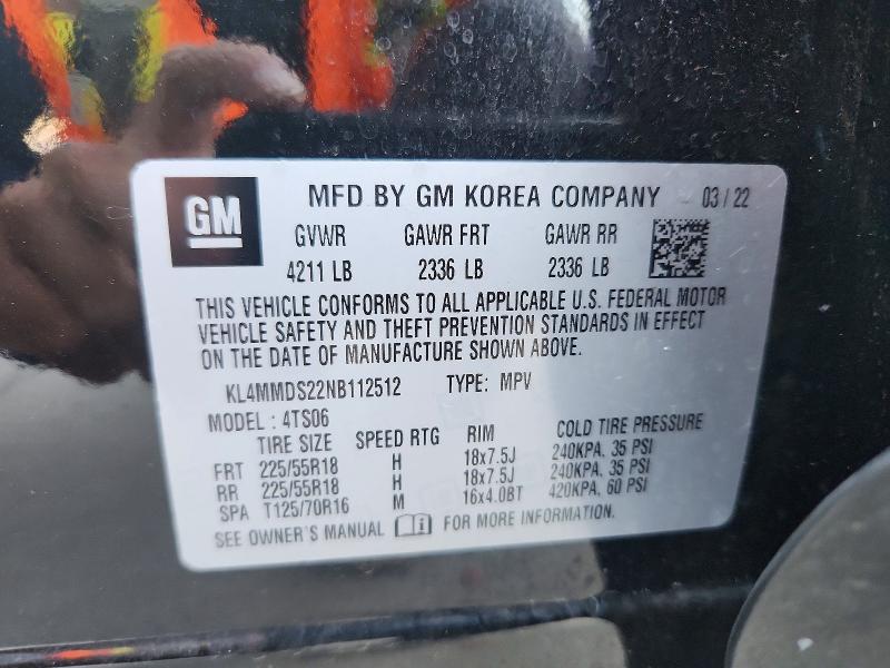 Продаж на аукціоні авто 2022 Buick Encore Gx, vin: KL4MMDS22NB112512, номер лоту: 62979366