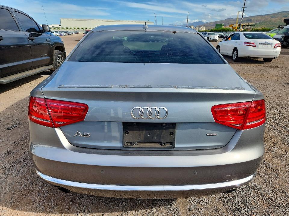 2013 Audi A8 მანქანა იყიდება აუქციონზე, vin: WAUAGAFD4DN000850, აუქციონის ნომერი: 61017156
