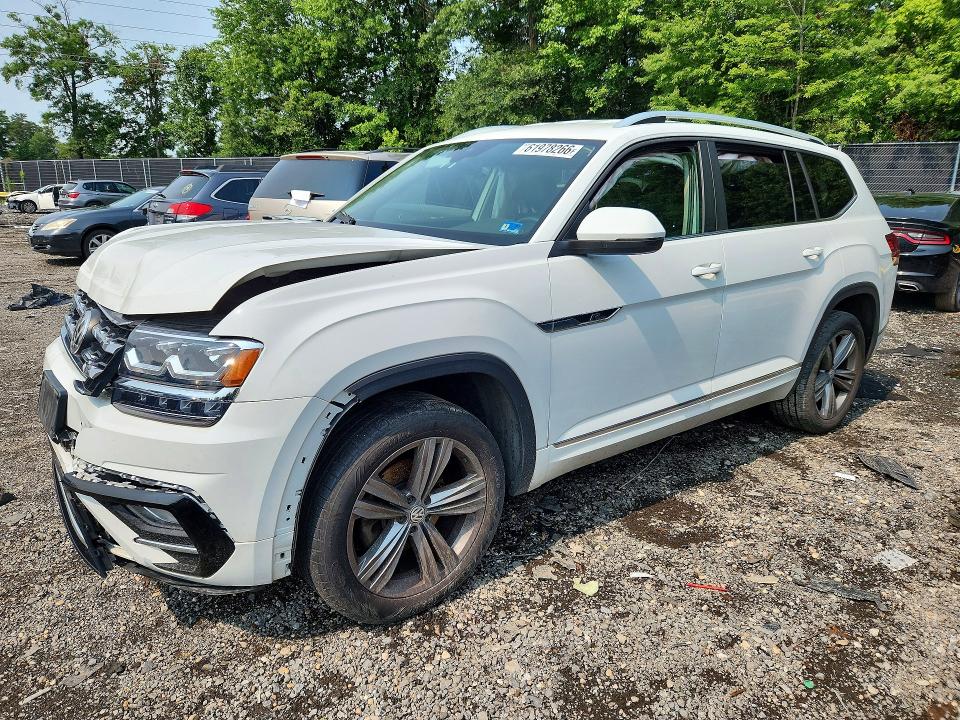 2019 Volkswagen Atlas მანქანა იყიდება აუქციონზე, vin: 1V2XR2CA8KC620387, აუქციონის ნომერი: 61978266