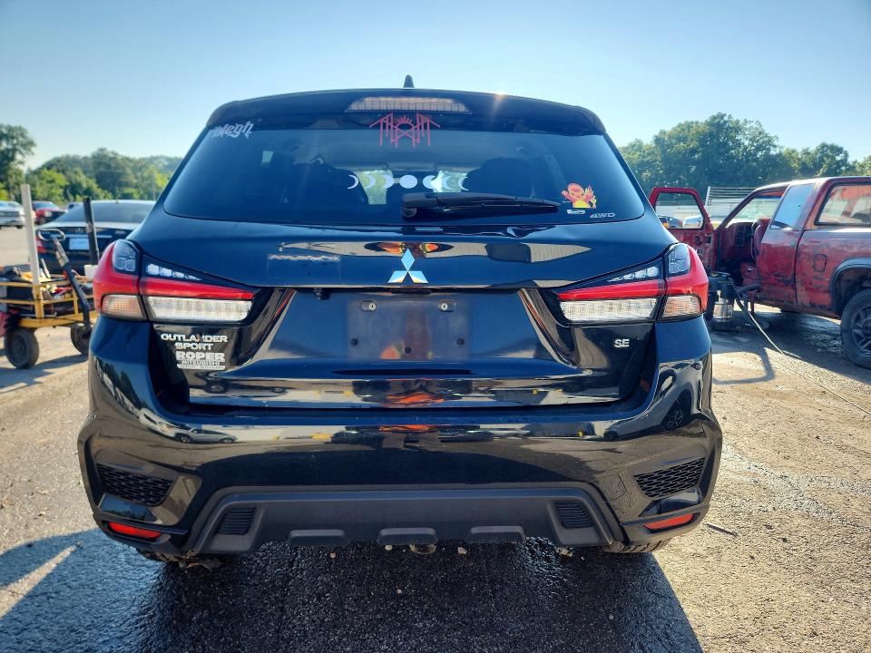 2021 Mitsubishi Outlander Sport მანქანა იყიდება აუქციონზე, vin: JA4ARUAU8MU003546, აუქციონის ნომერი: 61028086