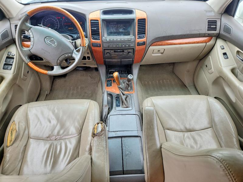 2005 Lexus Gx მანქანა იყიდება აუქციონზე, vin: JTJBT20X150073391, აუქციონის ნომერი: 62337476