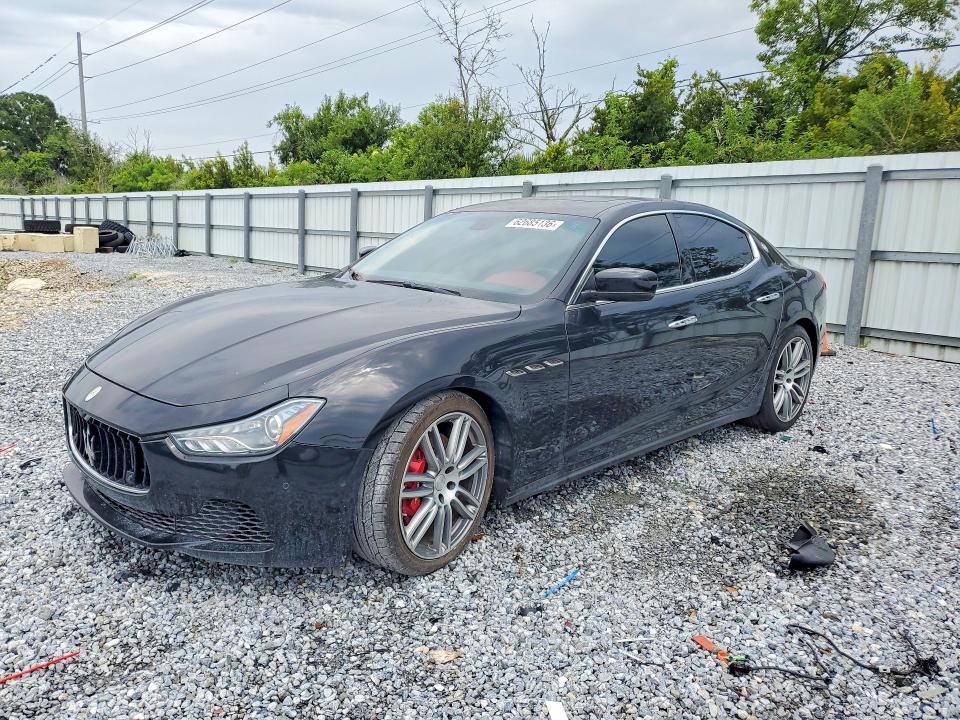 2015 Maserati Ghibli მანქანა იყიდება აუქციონზე, vin: ZAM57RTA1F1140549, აუქციონის ნომერი: 62685136