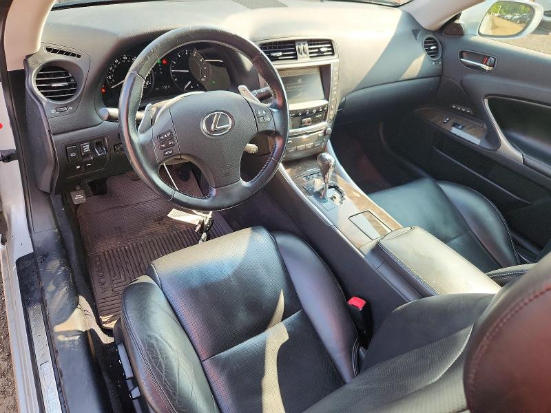 61757206 :رقم المزاد ، JTHFF2C28A2509288 vin ، 2010 Lexus Is 250c مزاد بيع