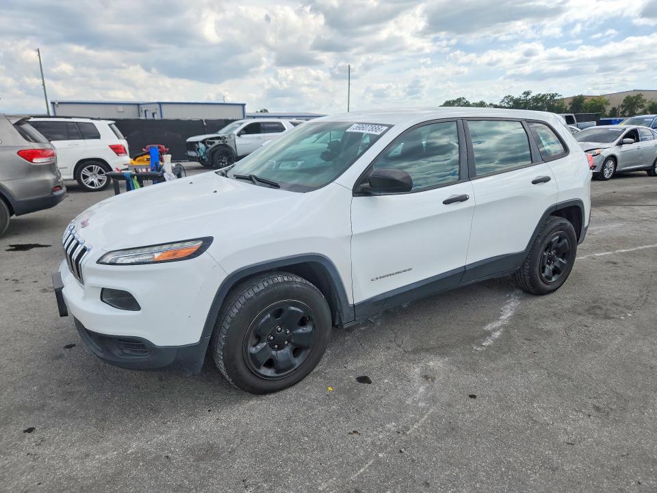 Продажа на аукционе авто 2016 Jeep Cherokee, vin: 1C4PJMAB0GW148580, номер лота: 59607886