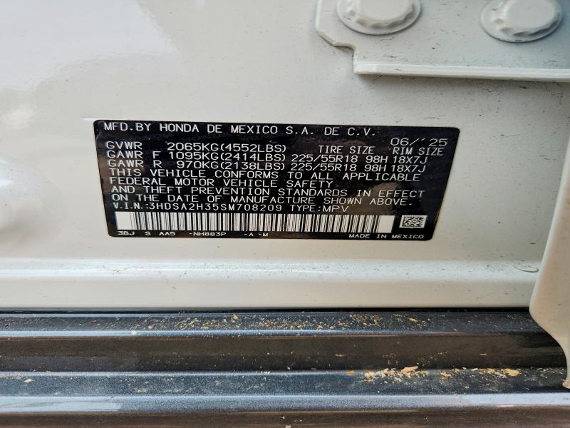 Продаж на аукціоні авто 2025 Acura Adx, vin: 3HDSA2H35SM708209, номер лоту: 60860406