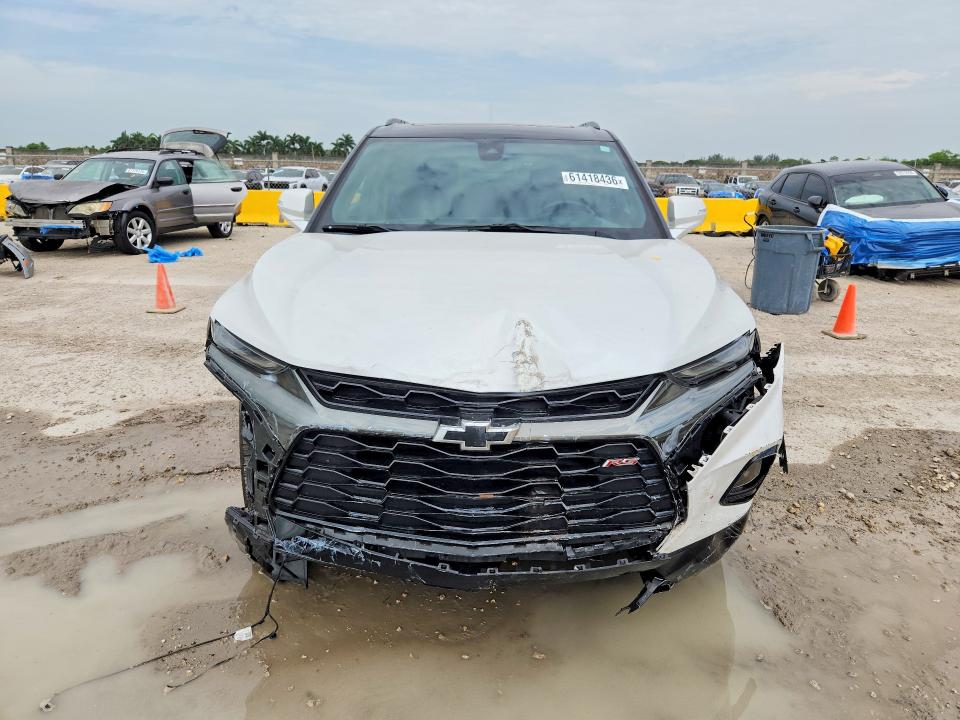 61418436 :رقم المزاد ، 3GNKBERS9NS196483 vin ، 2022 Chevrolet Blazer مزاد بيع