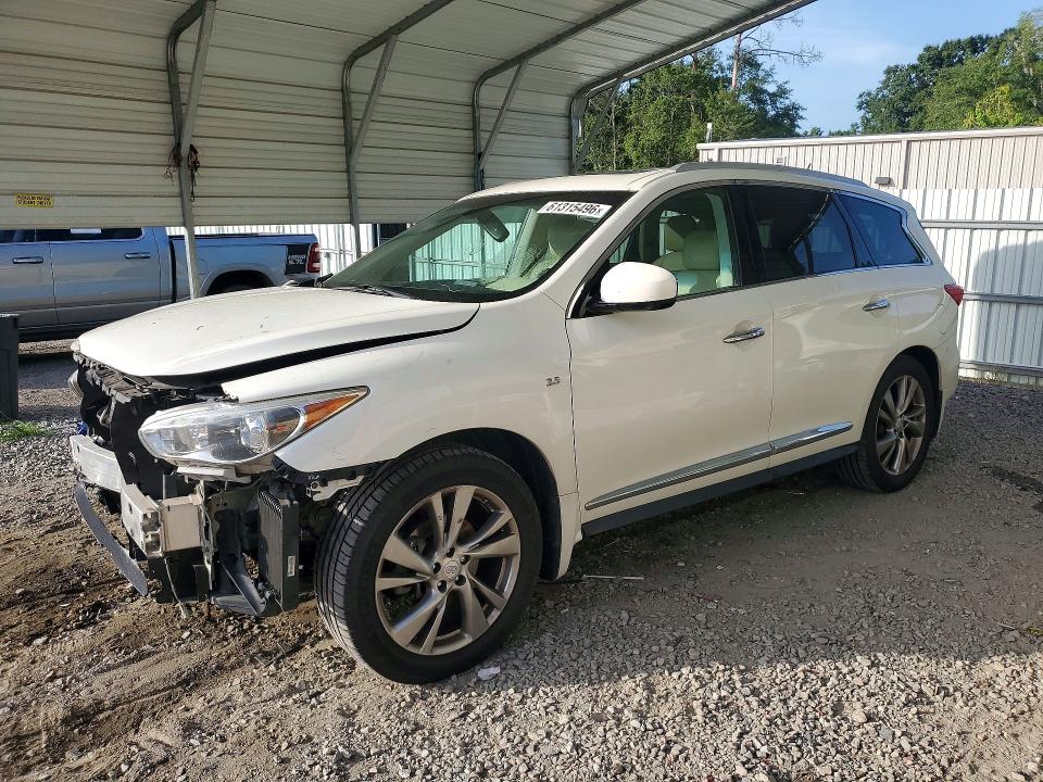 61315496 :رقم المزاد ، 5N1AL0MN0FC545930 vin ، 2015 Infiniti Qx60 مزاد بيع