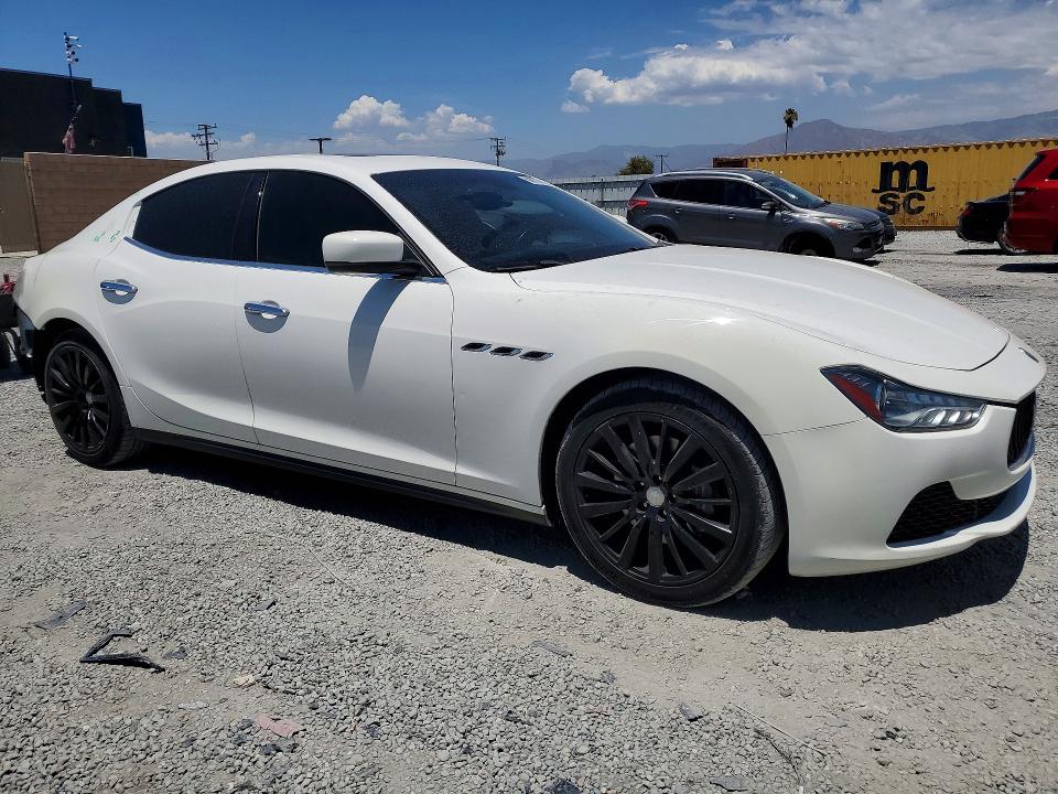 Продажа на аукционе авто 2016 Maserati Ghibli, vin: ZAM57XSA2G1167816, номер лота: 60676216