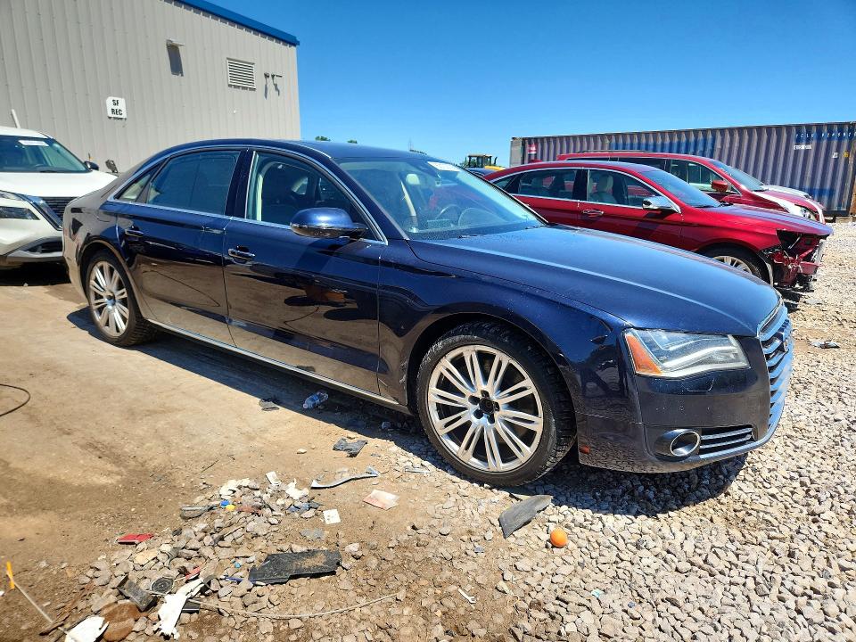2013 Audi A8 მანქანა იყიდება აუქციონზე, vin: WAUR2AFD2DN012917, აუქციონის ნომერი: 63103706